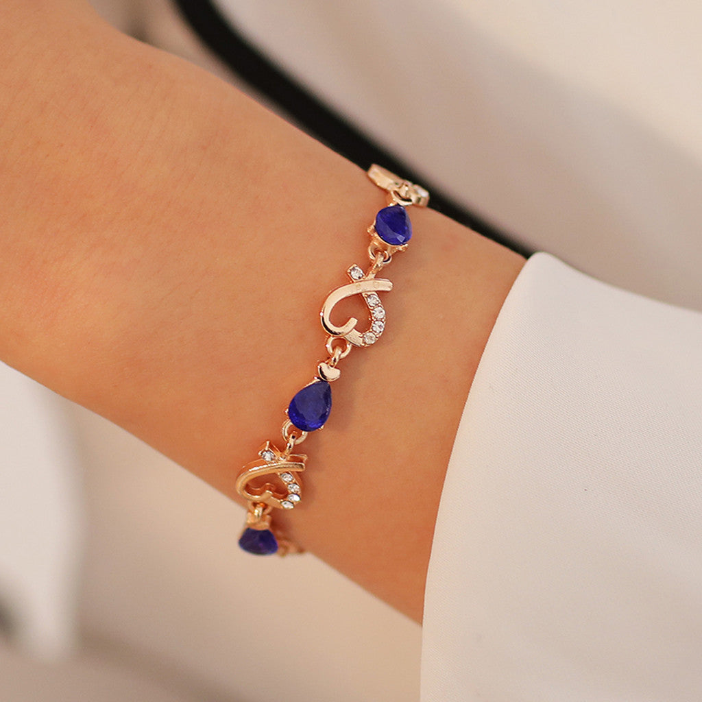 Rhinestone crystal bracelet
