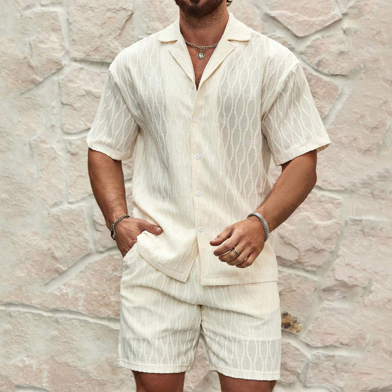 Men's Loose Short Sleeve Shirt