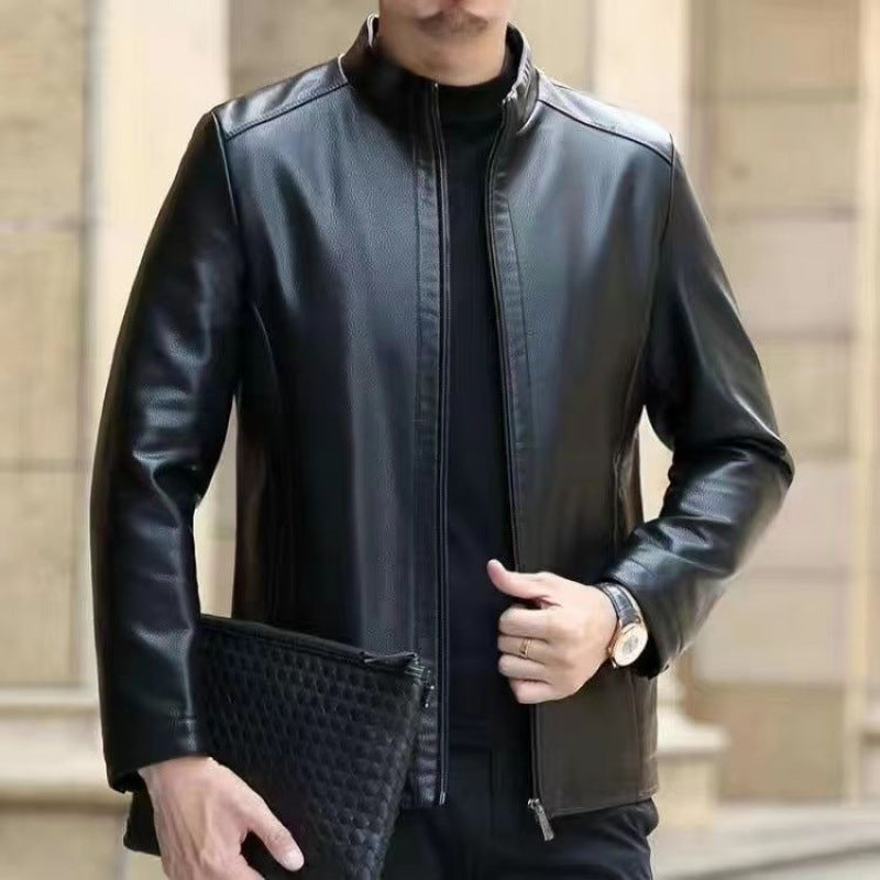 

Men's leather jacket
